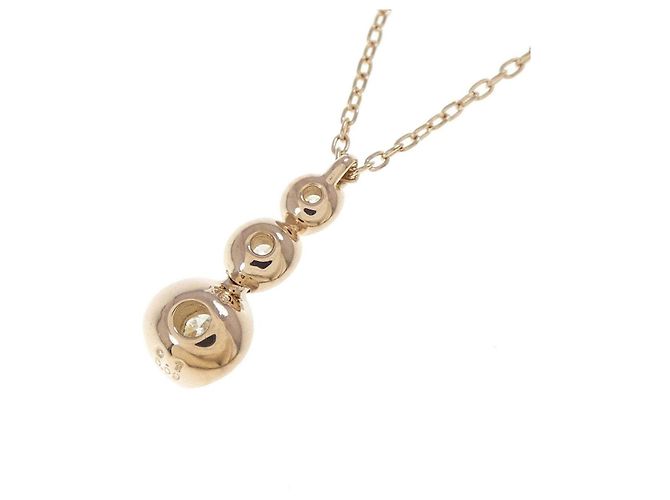 Autre Marque Collana con Diamanti Au750 Rosa - vista 4