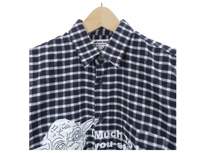 Autre Marque Comme des Garcons SHIRT STAR WARS T-shirt Negro Blanco - vista 4