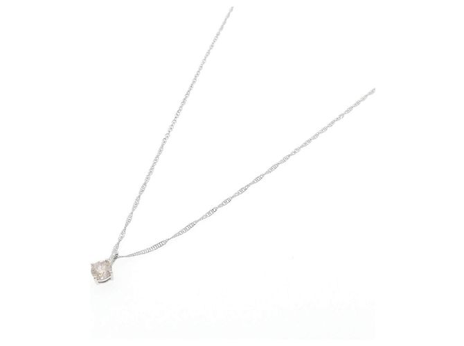 Autre Marque Collana in platino PT999 e diamante Argento - vista 2