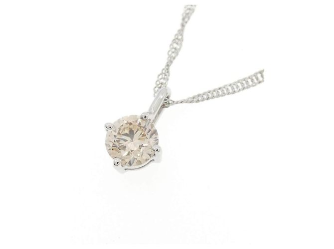 Autre Marque Collana in platino PT999 e diamante Argento - vista 3