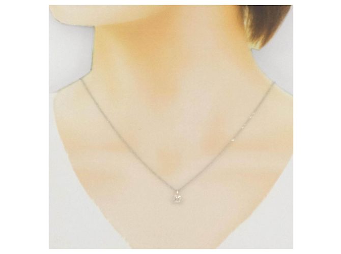 Autre Marque Collana in platino PT999 e diamante Argento - vista 6