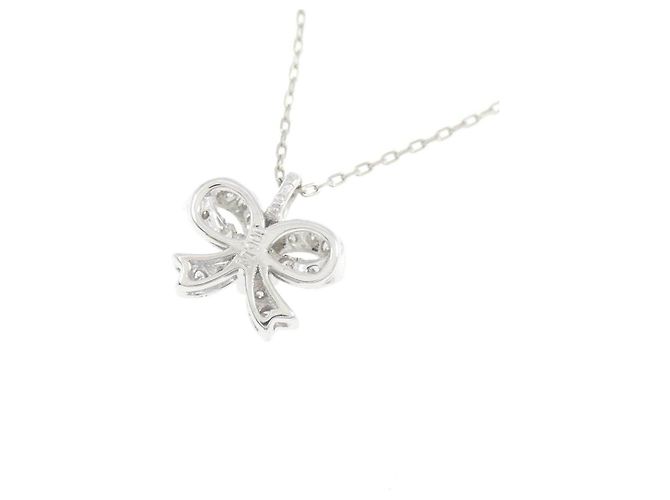 Autre Marque Collana con Diamanti Pt900 Pt850 Argento - vista 4