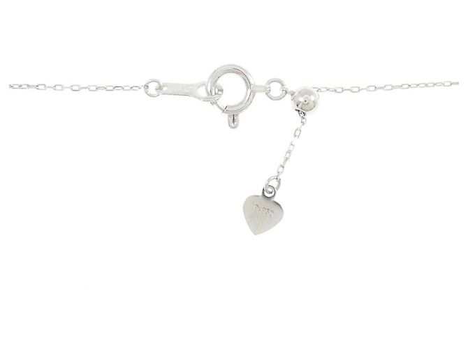 Autre Marque Collana con Diamanti Pt900 Pt850 Argento - vista 5
