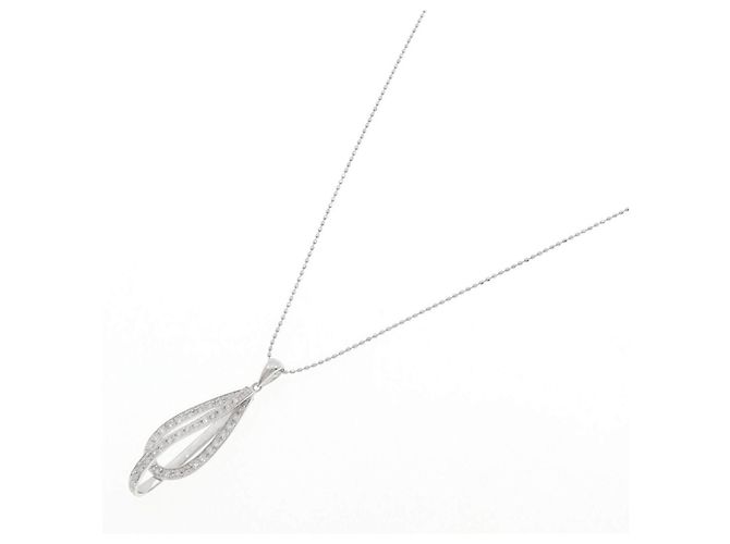 Autre Marque Collana con Diamanti Au750 Argento - vista 2