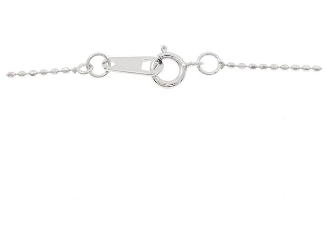 Autre Marque Collana con Croce in Diamanti in Oro Bianco Au750 Argento - vista 5
