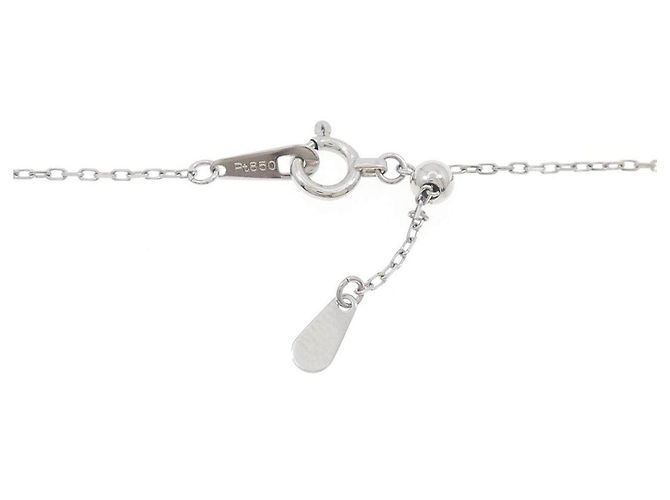 Autre Marque Collana di Diamanti PT900 PT850 Argento - vista 5