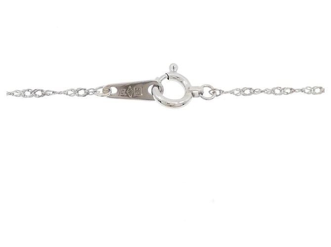 Autre Marque Collana di Diamanti Pt900 Pt850 Argento - vista 5