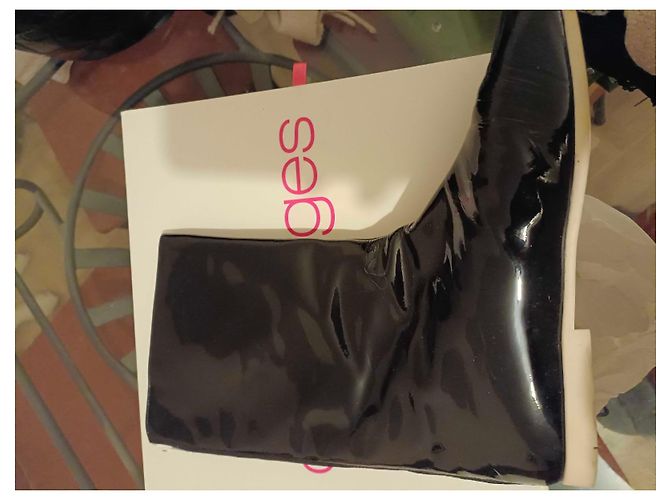 Courreges Courrèges Botas Altas de Charol Negro - vista 2
