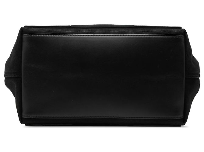Tote Balenciaga Black Canvas Navy Cabas Tote S Nero - vista 3