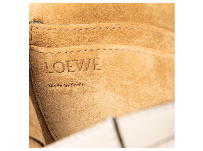 LOEWE Borsa a tracolla mini in pelle marrone Gate Beige - vista 5
