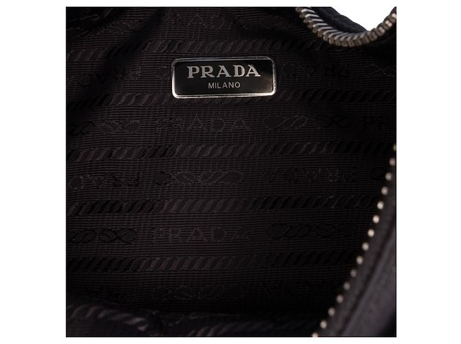 Borsa Prada Black Saffiano Trimmed Re Nylon Re Edition 2005 Nero - vista 5