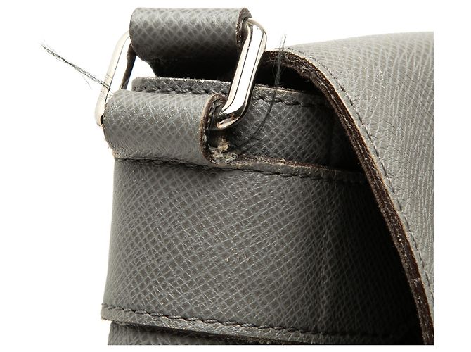 Louis Vuitton Gray Taiga Roman MM Marrone - vista 6