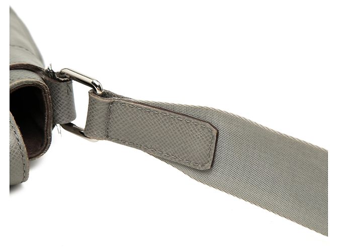 Louis Vuitton Gray Taiga Roman MM Marrone - vista 9