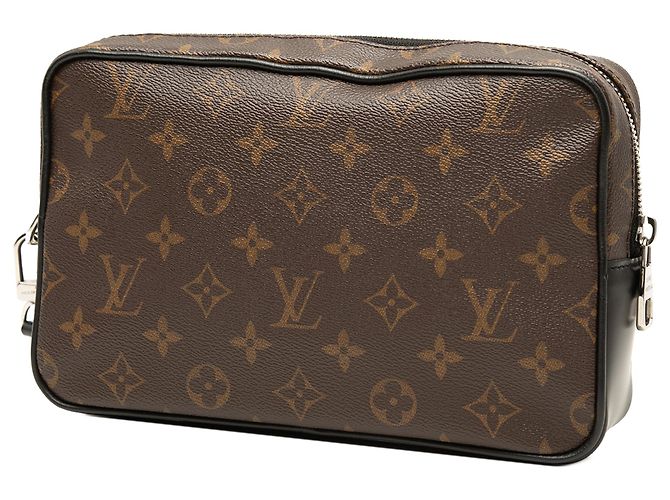 Louis Vuitton Marrone Monogram Macassar Kasai - vista 2