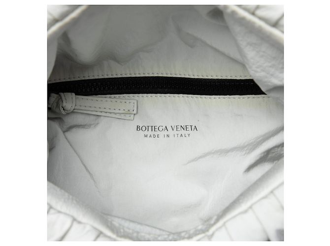 Borsa a tracolla The Body in nylon bianco Bottega Veneta Bianco sporco - vista 4