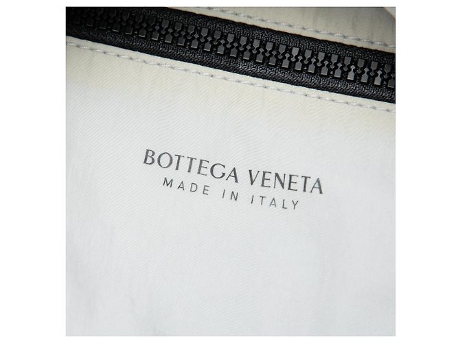 Borsa a tracolla The Body in nylon bianco Bottega Veneta Bianco sporco - vista 5