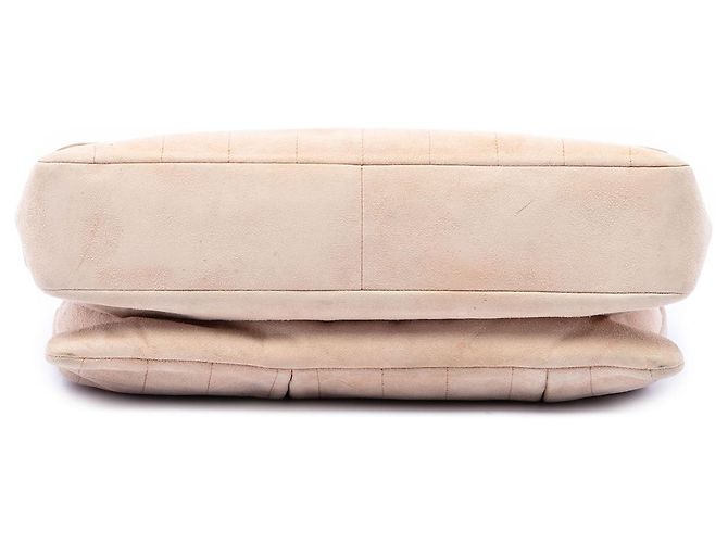 Chanel Brown Choco Bar Suede Mademoiselle Turnlock Flap Marrone Marrone chiaro - vista 3