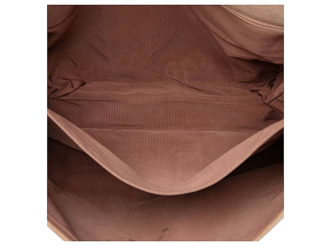 Chanel Brown Choco Bar Suede Mademoiselle Turnlock Flap Marrone Marrone chiaro - vista 4