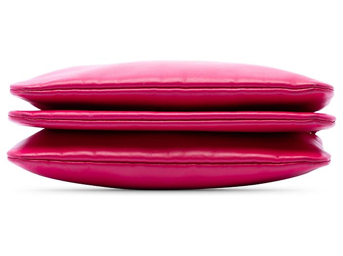 Céline Celine Trio Crossbody in agnello rosa piccolo - vista 3