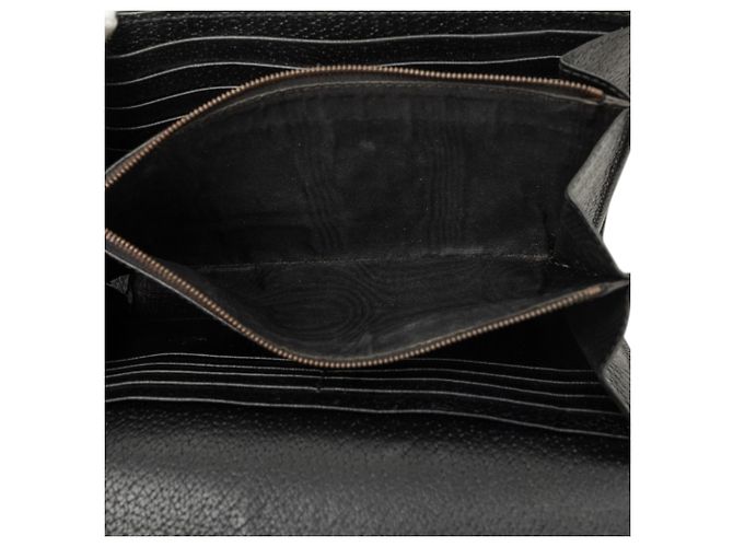 Portafoglio Gucci Dionysus Web Mini in pelle di vitello nera con catena Nero - vista 4