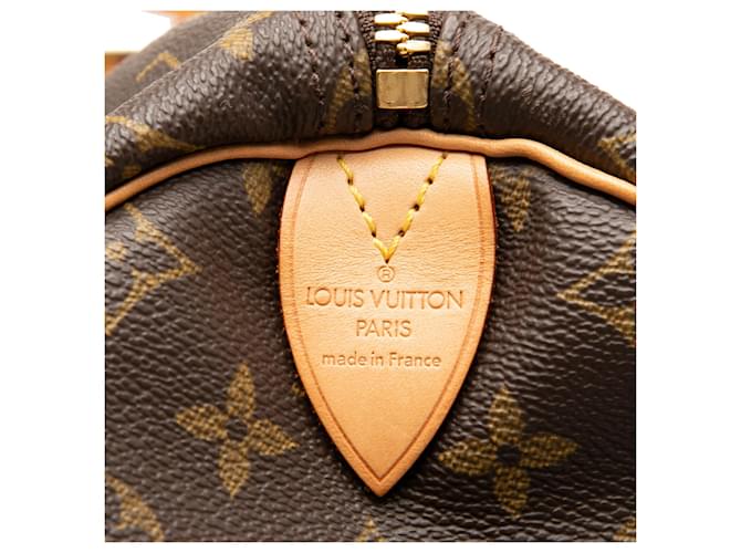 Louis Vuitton Marrone Monogram Keepall 55 - vista 5