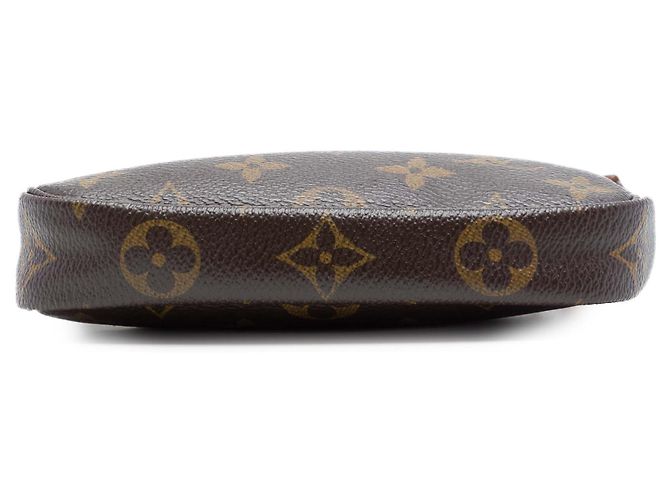 Louis Vuitton Marrone Monogram Mini Pochette Accessoires - vista 3