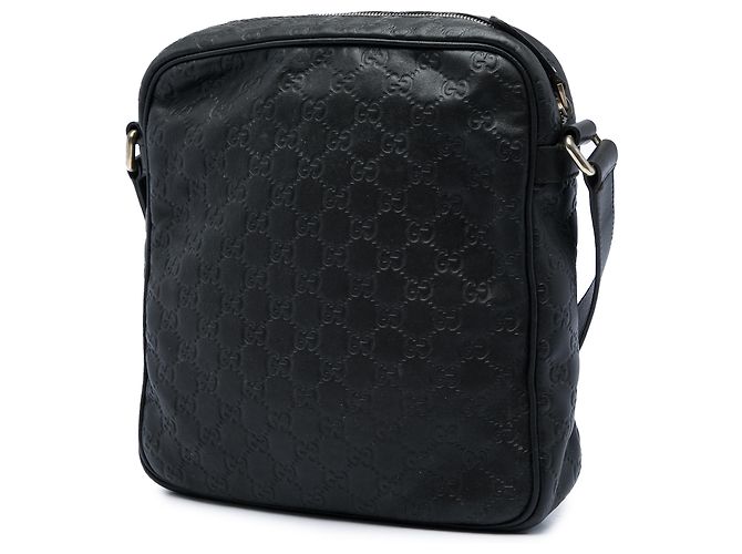 Gucci Black Guccissima Crossbody Nero - vista 2