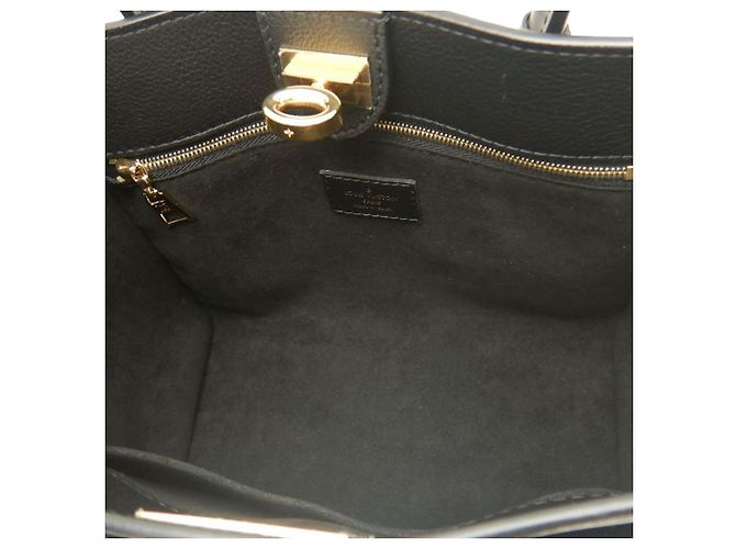 Twist Louis Vuitton Black Monogram On My Side PM Nero - vista 5