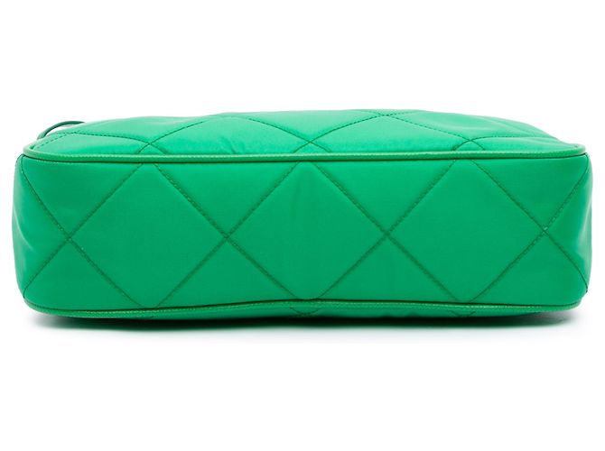 Saffiano Borsa Prada Green Impuntu Re Nylon Re Edition 1995 Chaine Verde - vista 3