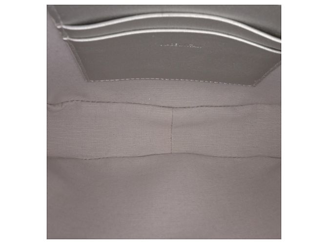 Céline Borsa a tracolla Celine Silver Small Quilted Calfskin C Charm Argento - vista 4