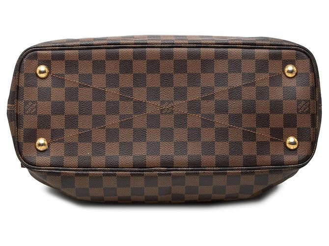Louis Vuitton Marrone Damier Ebene Ascot - vista 3