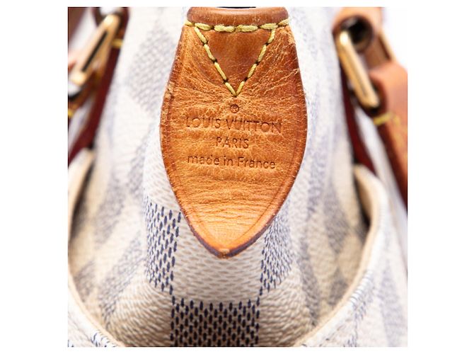 Louis Vuitton White Damier Azur Totally PM Bianco - vista 5