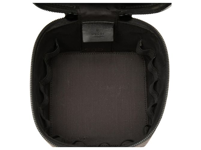 Beauty case Gucci in tela GG marrone Marrone scuro - vista 4