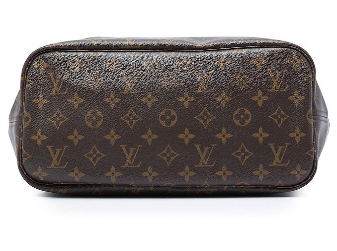 Louis Vuitton Marrone Monogram Neverfull MM - vista 3