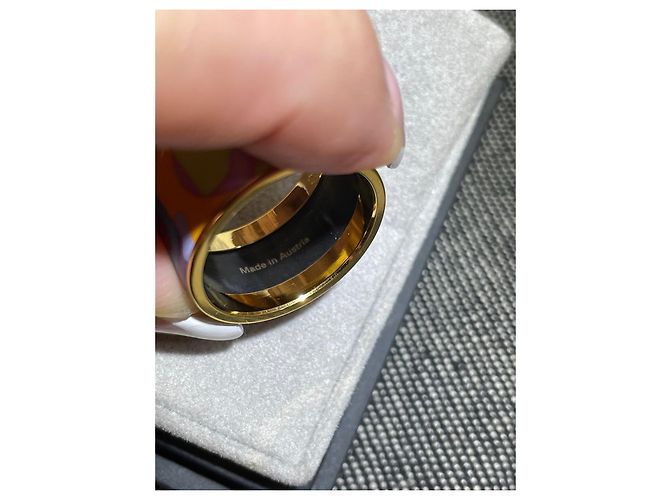 Frey Wille FreyWILLE LOVE Diva Amour Éternel vergoldeter Emaille-Ring Mehrfarben Gold hardware - Ansicht 12