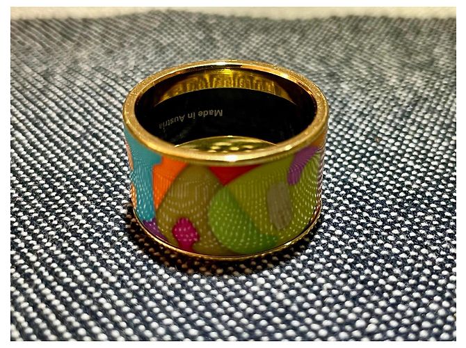 Frey Wille FreyWILLE LOVE Diva Amour Éternel vergoldeter Emaille-Ring Mehrfarben Gold hardware - Ansicht 4