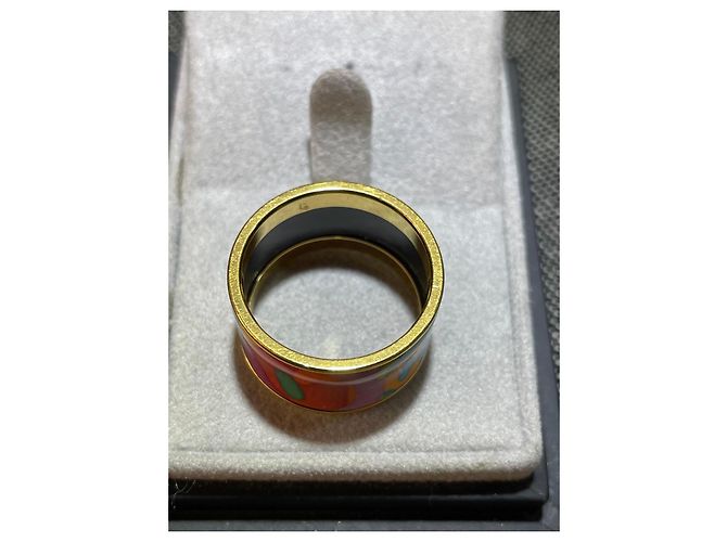 Frey Wille FreyWILLE LOVE Diva Amour Éternel vergoldeter Emaille-Ring Mehrfarben Gold hardware - Ansicht 8