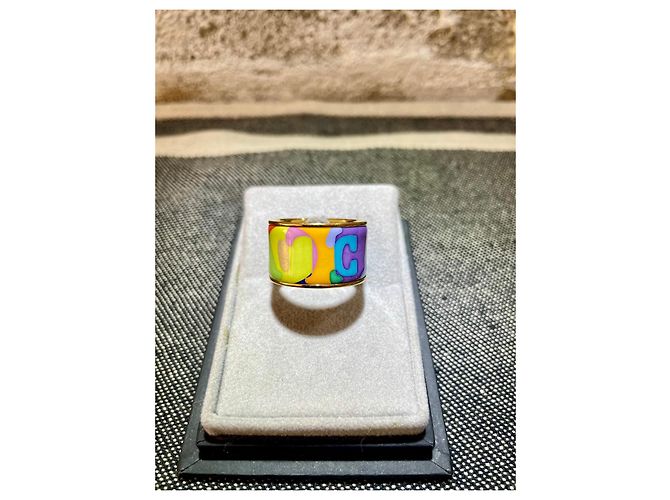 Frey Wille FreyWILLE LOVE Diva Amour Éternel vergoldeter Emaille-Ring Mehrfarben Gold hardware - Ansicht 9