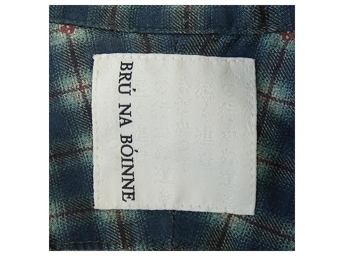Autre Marque Camicia a quadri Bru Na Boinne Verde - vista 4