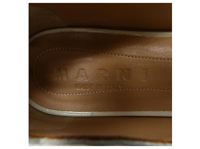 Marni Lederschuhe Beige - Ansicht 6