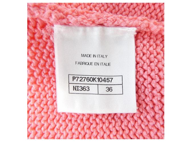 Top de punto Chanel Rosa - vista 4