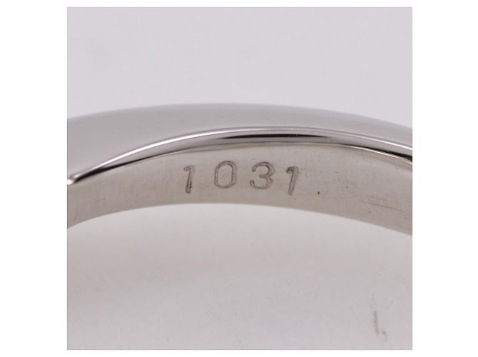 Autre Marque Pt900 Platin Diamantring Silber - Ansicht 6