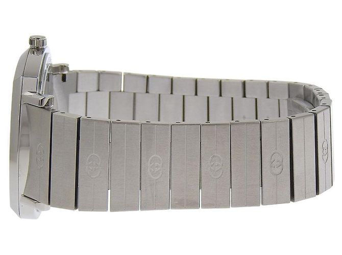 Reloj Gucci Grip en acero inoxidable Plata - vista 4