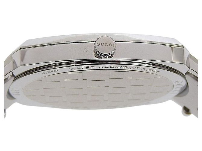 Reloj Gucci Grip en acero inoxidable Plata - vista 7