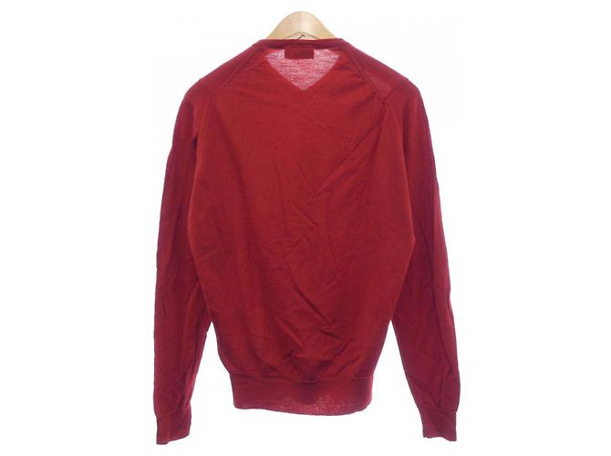 Autre Marque John Smedley Wollstrickwaren Rot - Ansicht 2