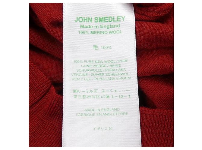 Autre Marque John Smedley Wollstrickwaren Rot - Ansicht 3