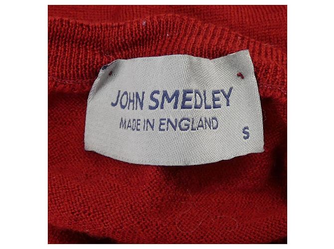 Autre Marque John Smedley Wollstrickwaren Rot - Ansicht 4