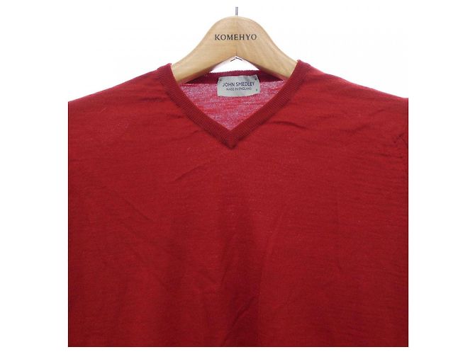 Autre Marque John Smedley Wollstrickwaren Rot - Ansicht 5