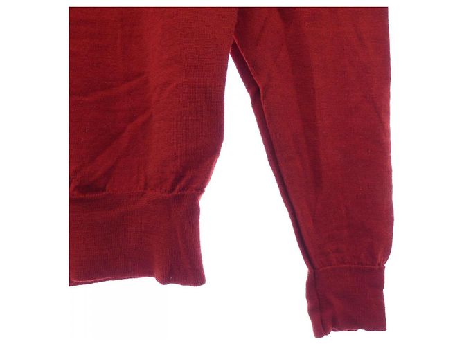 Autre Marque John Smedley Wollstrickwaren Rot - Ansicht 6