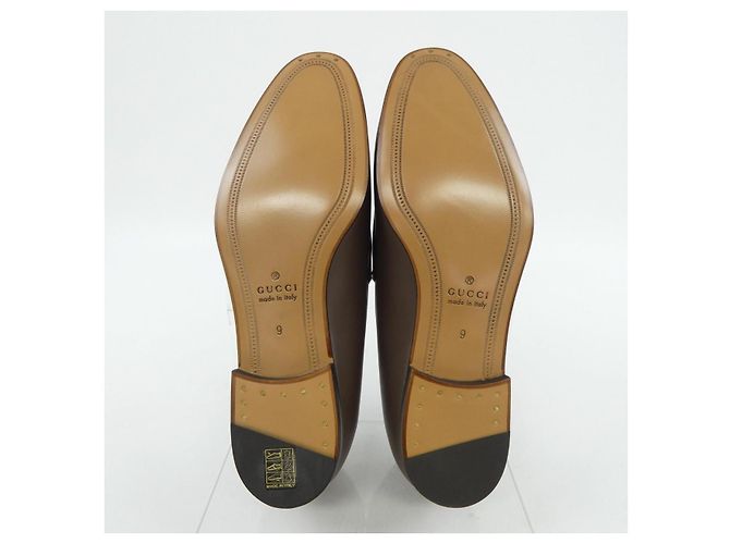 Tênis de couro Gucci Marrom - vista 4